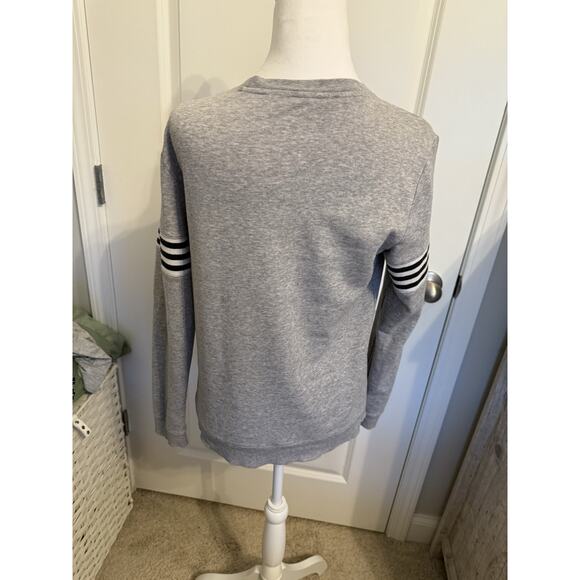 Adidas Women's Changeover Crew Sweatshirt Gray Size Small - Picture 2 of 9